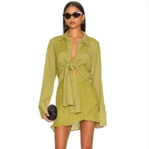 NWT Savannah Morrow Salsa Skirt In Agave